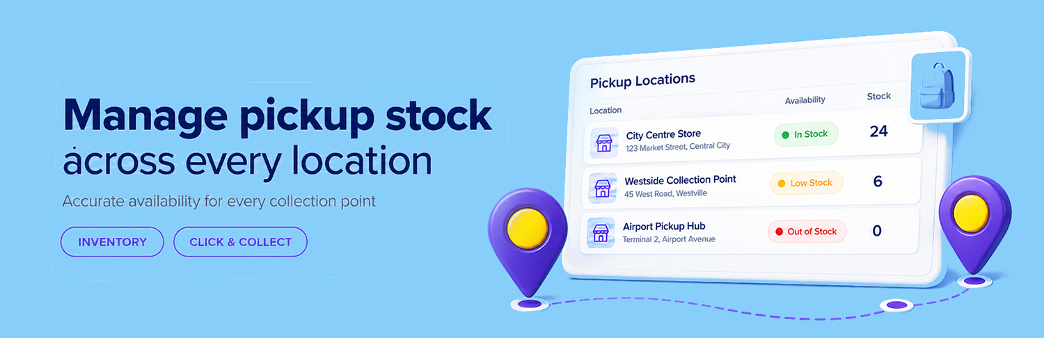Pickup location stock banner test